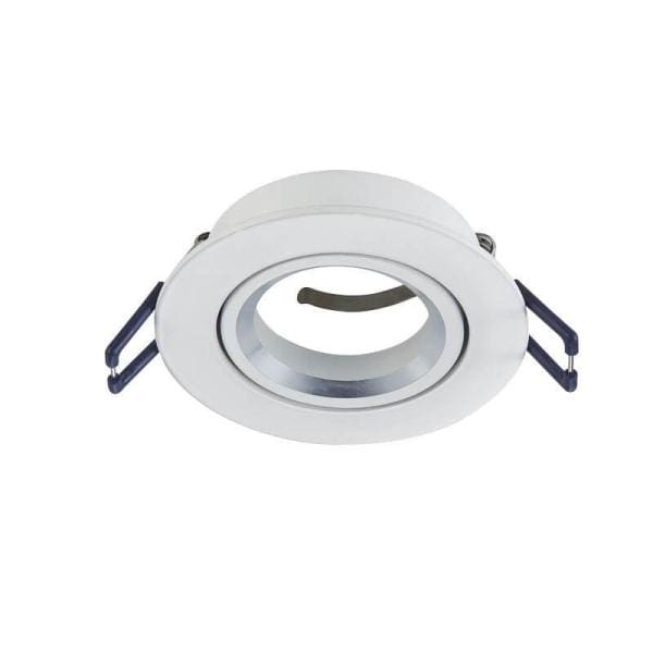 Witte inbouwspot kantelbaar GU10