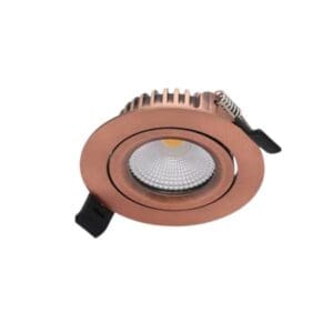 LED inbouwspot 5W | Koper | Dim2Warm