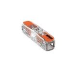 Wago 2-V. verbindingsklem 0,2-4mm2 60st.