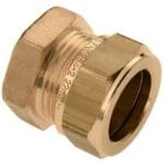 Eindkoppeling 22 mm knel