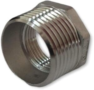 RVS Verloopring 1" x 3/4"