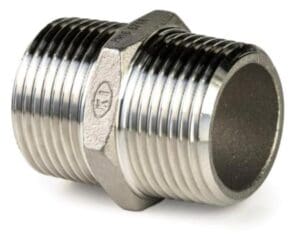 RVS Verloopnippel 1'' x 3/4''