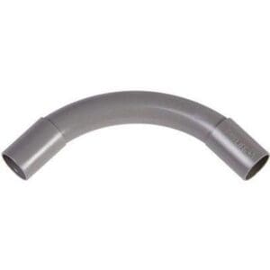 PVC Elektrobocht 90° 1'' (25 mm) grijs