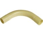 PVC Elektrobocht 90° 5/8'' (16 mm) creme