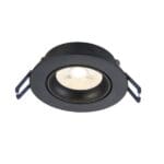 Inbouwspot armatuur Ø70mm | Zwart | Kantelbaar | GU10