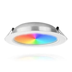 Led Downlight 5,6 W RGB+CCT Switch Ø118 Wit