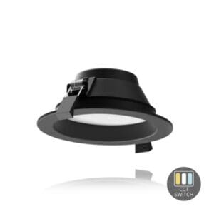 Led Downlight 12 W CCT Switch Ø120 Zwart