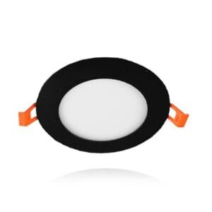 Led Downlight 6,3 W 3000K Ø108 Zwart