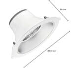 Led Downlight 13 W CCT Switch Ø145 Wit