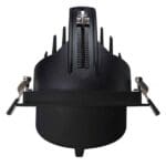 Kantelbare Downlight 28 W CCT Switch Ø145 Zwart