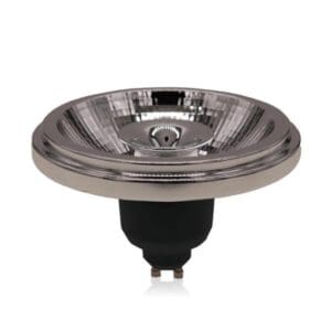 Ledspot AR111 Zwart | 12 Watt | GU10 | 4000K