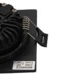 LED inbouwspot 6W | Vierkant | Zwart | 2700K