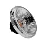 Ledspot AR111 Zwart | 15 Watt | GU10 | 2700K