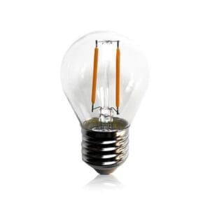 Led lamp filament| 1 Watt | E27 | G45 | 2000K