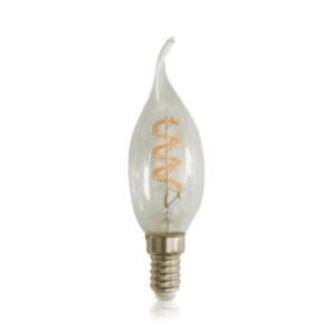 Led lamp filament tip clear | 2 Watt | E14 | 2400K