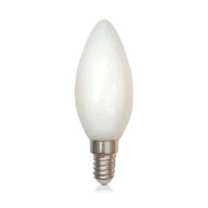 Led lamp filament milky | 1,6 Watt | E14 | 2100K