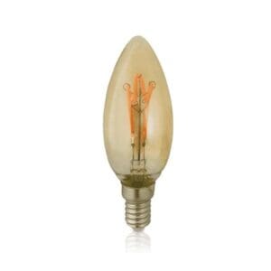Led lamp filament amber | 4 Watt | E14 | 2200K