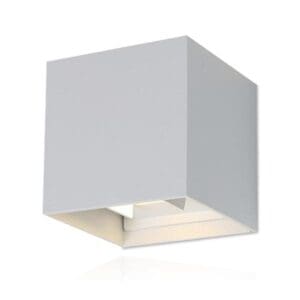 Wandlamp led kubus dimbaar wit | 2 x 3 W | 3000K