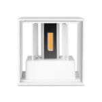 Wandlamp led kubus wit | 2 x 3 W | Dim2Warm