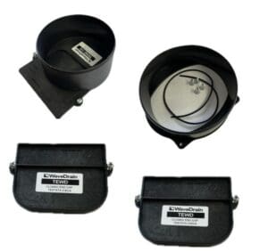 Accesoires set 4 delig voor Wave drain lijngoot