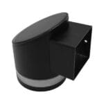 Wandlamp Led solar zwart | 2 W | 3000K