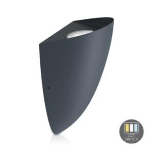 Wandlamp antraciet dimbaar | 8 W | CCT Switch