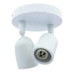 Plafondarmatuur Wit | 2 x GU10 | Exclusief lichtbron