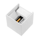 Wandlamp led kubus wit | 2 x 3 W | Dim2Warm