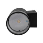 Wandlamp Led solar zwart | 2 W | 3000K