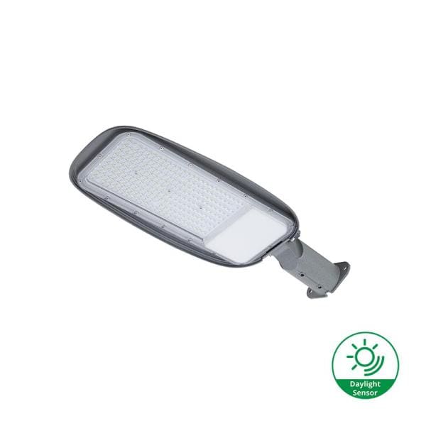 Led straatlamp donker grijs voor muursteun met ingebouwde daglichtsensor | 30 W | 6000K | 4951 lumen - Afbeelding 3