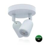 Plafondarmatuur Wit | 2 x GU10 | Exclusief lichtbron