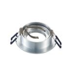 Zilver armatuur Ø69mm | Kantelbaar | GU10