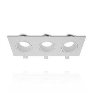 TRIPLE GU10 ARMATUUR GREIP WIT (per 2 verpakt)
