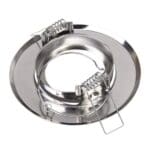 Zilver armatuur Ø70mm | Kantelbaar | IP22