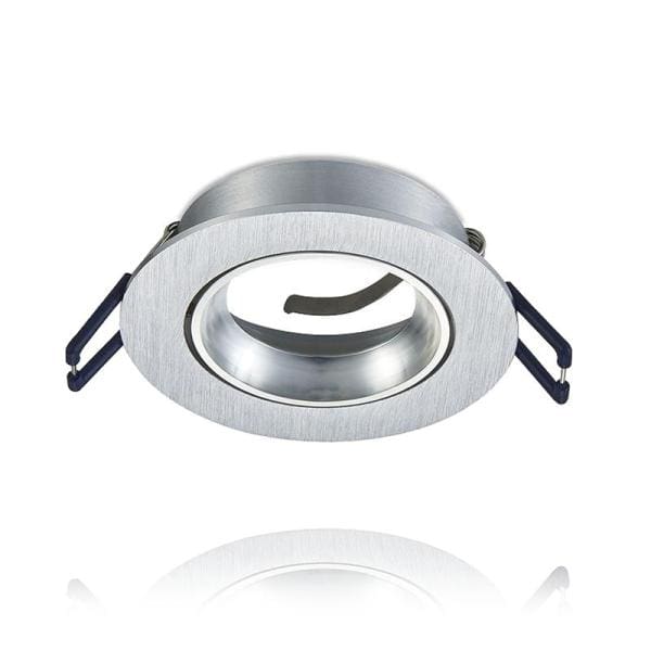 Zilver armatuur Ø69mm | Kantelbaar | GU10