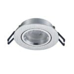 Zilver armatuur Ø69mm | Kantelbaar | GU10