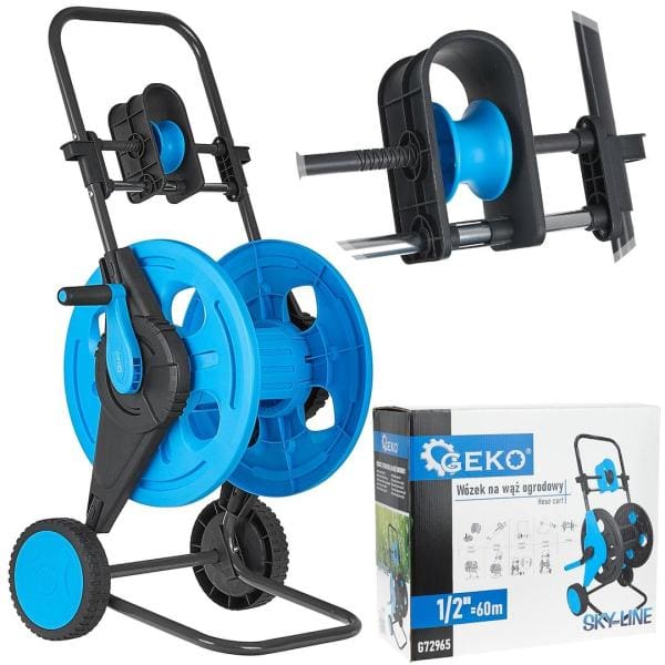 Geko Slangwagen met geleider |  1/2" slang | 60 meter - Afbeelding 12
