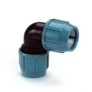 Tyleen koppeling | Knie 90° | 16 mm | 2 x Knel