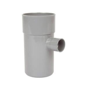 Nicoll | PVC | T-Stuk | 2 x Mof - 1 x Spie | 110x40x110 mm | Lijm | Grijs