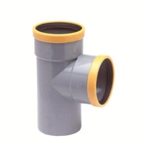 Wavin | PVC  | T-Stuk 88°  | 2 x Mof - 1 x Spie | 160 mm | Manchet | SN8