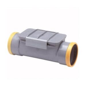 Wavin | PVC  | Ontstoppingstuk + Klemdeksel | 2 x Mof | 160 mm | Manchet | SN8