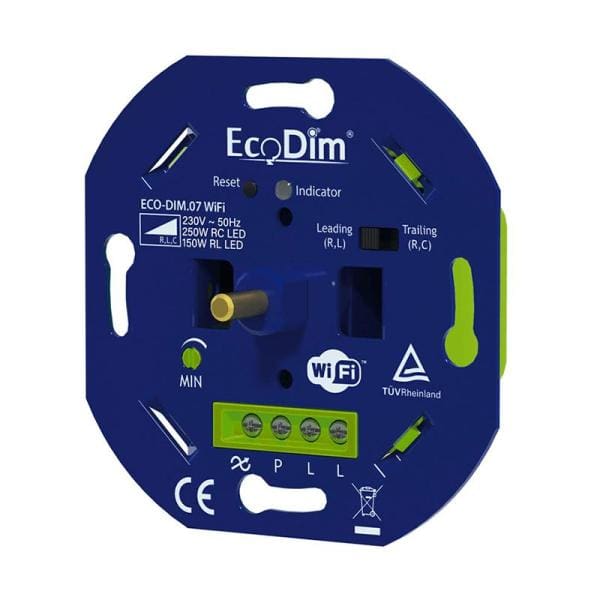 ECO-Dim | Led dimmer | Druk/Draai| 0-250 Watt - Afbeelding 3
