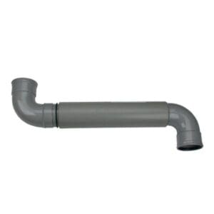 Wavin | PVC | Expansiestuk poldermodel | 2 x Mof | 125 mm | Manchet | SN4