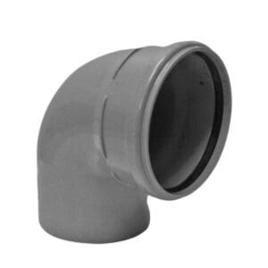 Wavin | PVC | Bocht 88° | Spie-Mof | 200 mm | Manchet | SN4