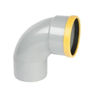 Wavin | PVC | Bocht 88° | Spie-Mof | 160 mm | Manchet | SN8