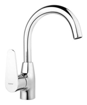 Ferro Algeo BAG2A | Staande wastafelmengkraan met 360° draaibare uitloop | Chroom