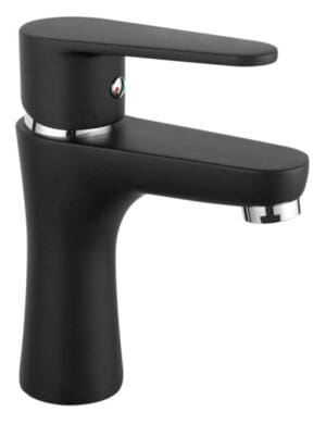 Ferro Algeo Black BAG2BL – Staande wastafelmengkraan mat-zwart