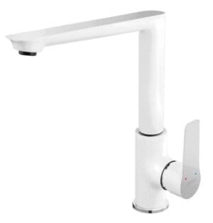 Ferro ADORE staande keukenmengkraan BDR4 Chroom/wit