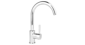 Ferro BLG4 – Chroom keukenkraan met draaibare uitloop.