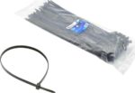 Tie Wraps 400 x 7,6 mm zwart | UV bestendig | 50 stuks